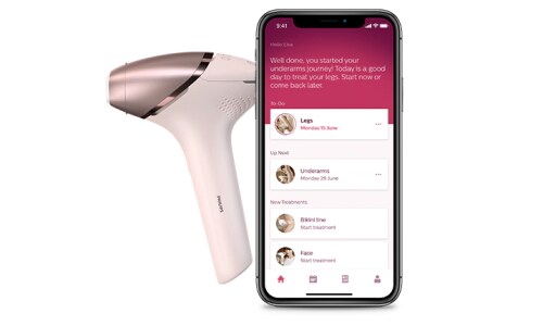 Descoperă aplicația Philips Lumea IPL