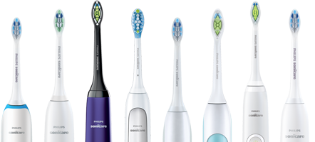 Gama de periuţe de dinţi Philips Sonicare