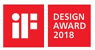 Sigla premiului iF pentru design din 2018