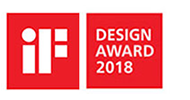 Sigla premiului iF pentru design din 2018