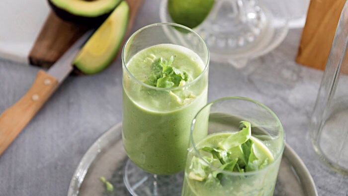 Smoothie de piersică şi ghimbir verde