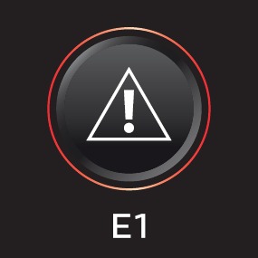 E1, indicaţie eroare sistem