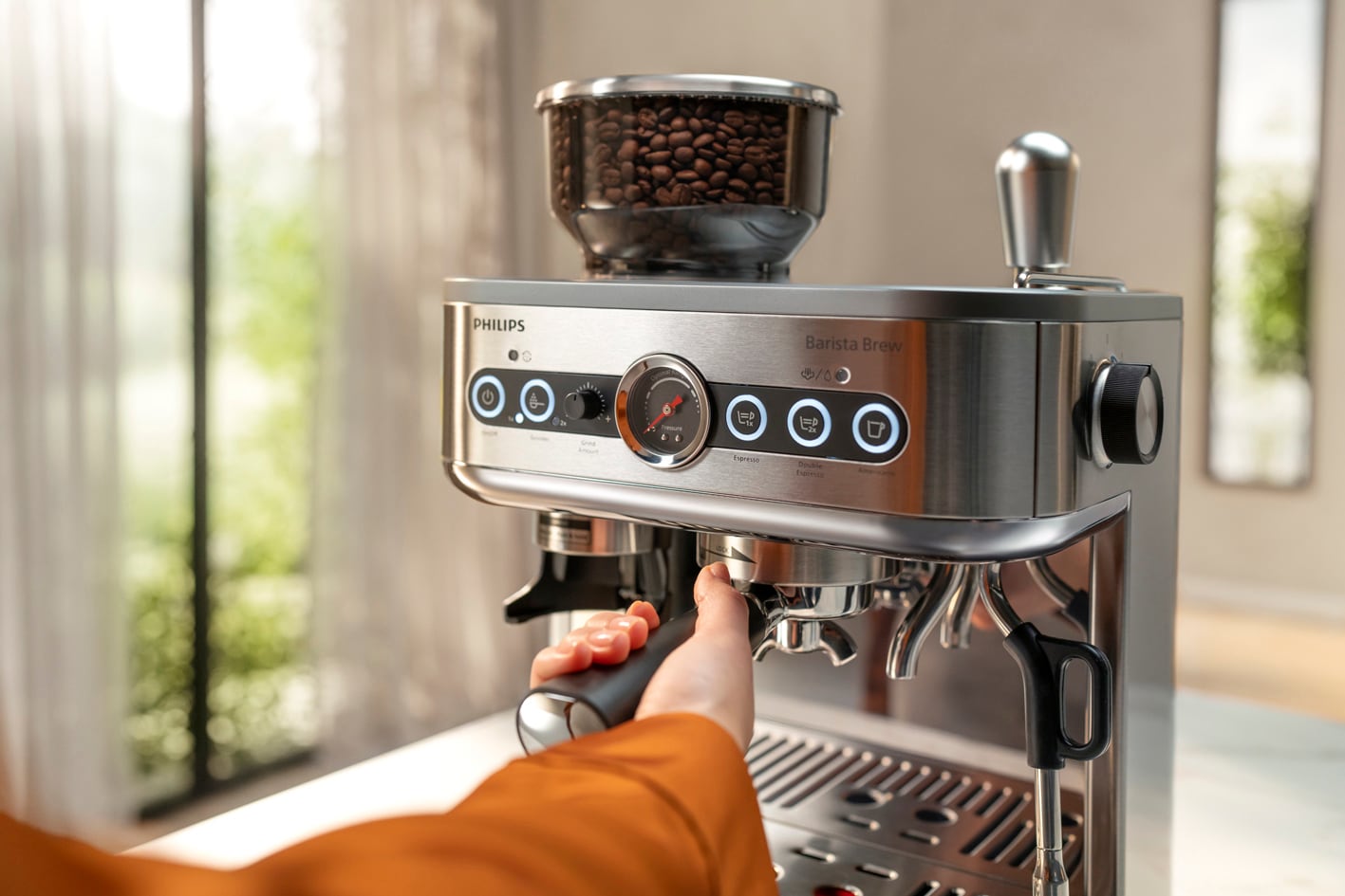 Prepară cafeaua cu Philips Barista Brew