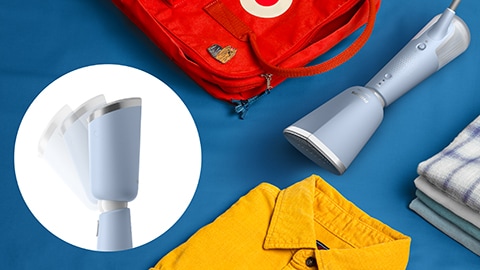 Design elegant cu cap reglabil: uşor de utilizat şi de depozitat