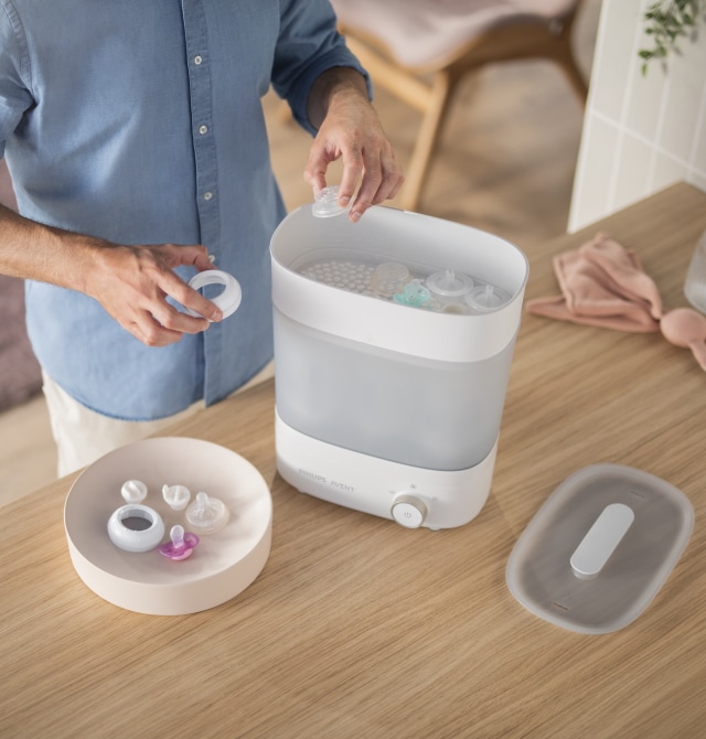 Sterilizator philips avent elimina pana la 99.9% din bacterii