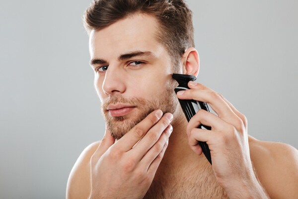 shaving beard