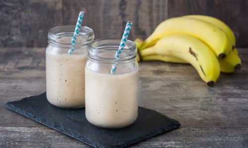 Smoothie banana ghimbir