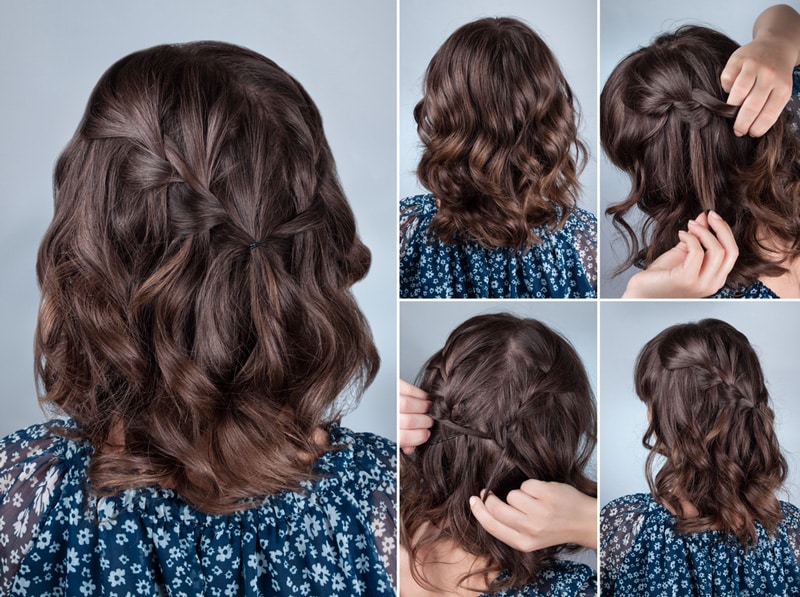 Curls for medium hair