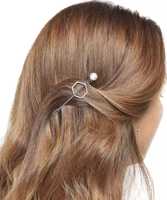 Hairstyles for medium hair with bobby pins