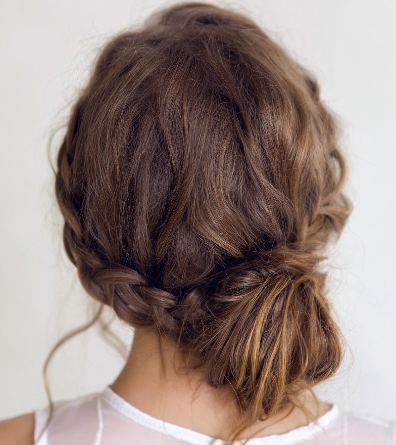 Wedding hairstyles for medium hair