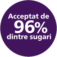 Acceptat de 96% dintre sugari