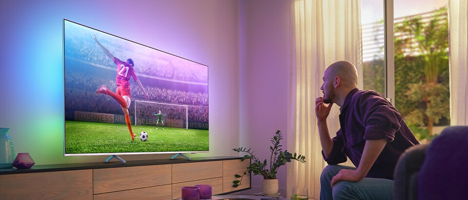 Televizor Philips Ambilight | Cel mai bun televizor pentru fotbal, sport
