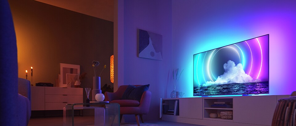 Alege un televizor Philips MiniLED cu ecran mare