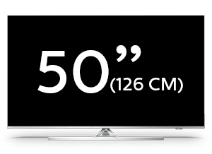 Televizor LED Android TV 4K UHD Philips Performance Series de 50 inchi